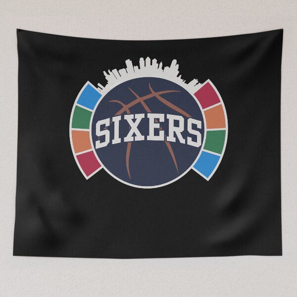 Item preview, Sixers Essential T-Shirt.png designed and sold by jameskelley89.
