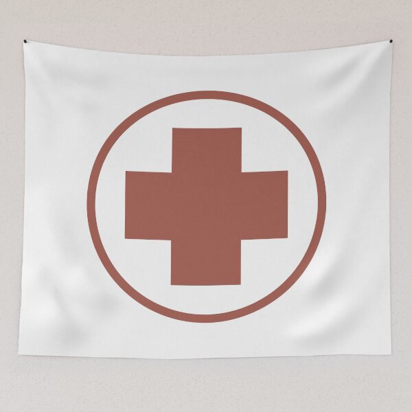 Item preview, TF2 medic icon RED designed and sold by Loadout.