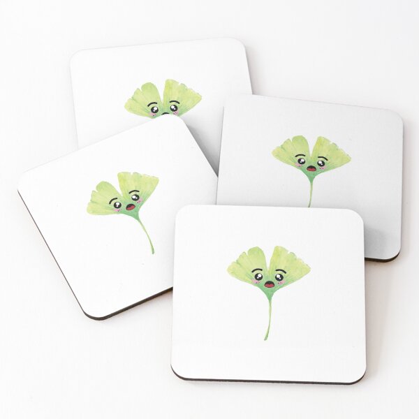 Item preview, O Ginkgo Kawaii Leaf designed and sold by bsrishika.
