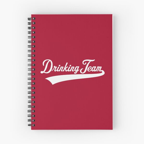 Item preview, Drinking Team Lettering (Beer / Alcohol / White) designed and sold by MrFaulbaum.