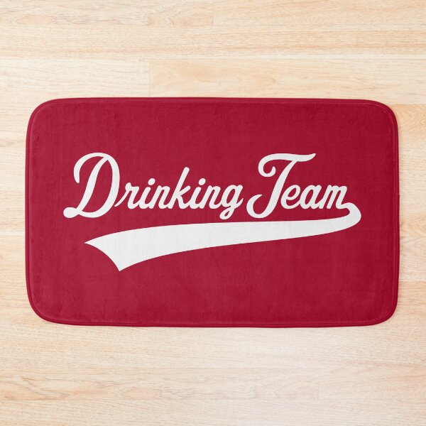 Item preview, Drinking Team Lettering (Beer / Alcohol / White) designed and sold by MrFaulbaum.