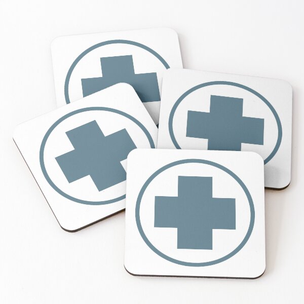 Item preview, TF2 medic icon BLU designed and sold by Loadout.