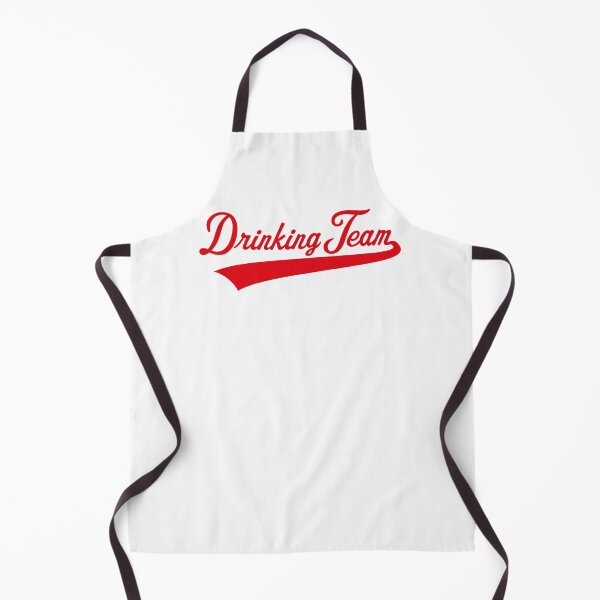 Item preview, Drinking Team Lettering (Beer / Alcohol / Red) designed and sold by MrFaulbaum.