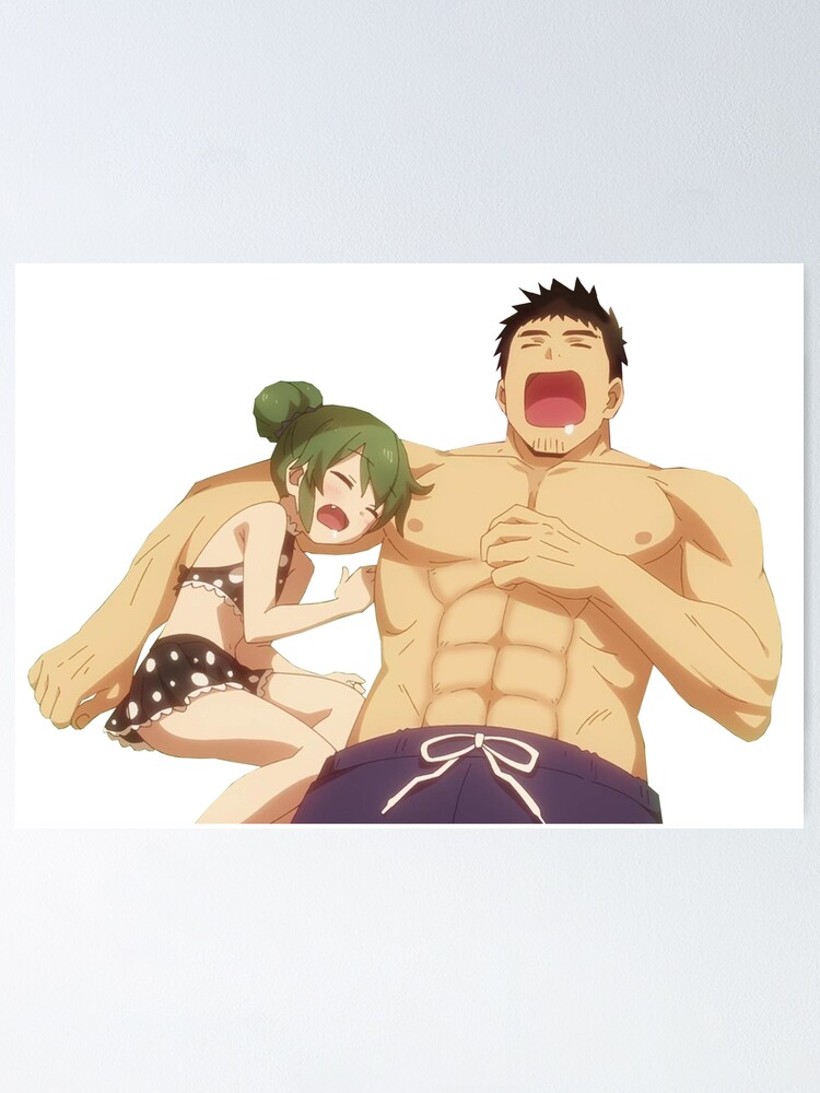 Takeda Harumi And Igarashi Futaba My Senpai Is Annoying Poster For Sale By Kawaiicrossing