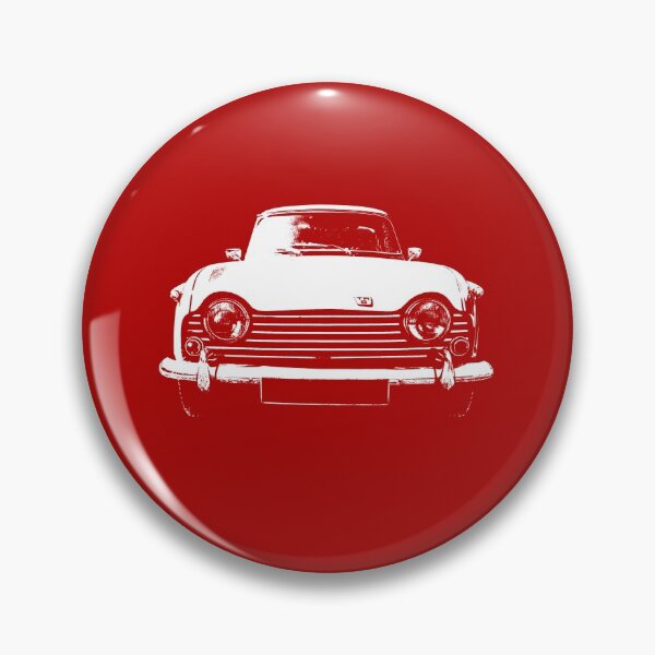 Artikelvorschau, Triumph TR5 1960er britischer Oldtimer-Monoblock, weiß entworfen und verkauft von soitwouldseem.