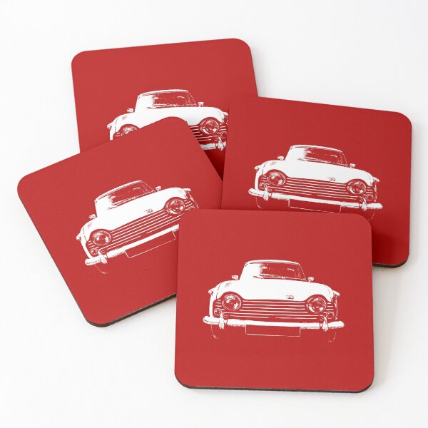Item preview, Triumph TR5 1960s British classic car monoblock white designed and sold by soitwouldseem.