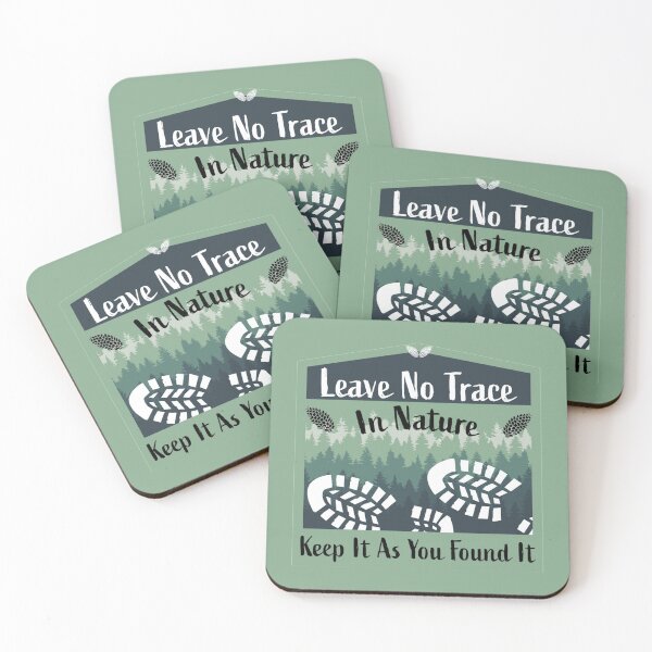 Item preview, Leave No Trace Nature Lovers - Respect Nature - Love Nature - Outdoor Hiking And Camping designed and sold by planetmarsstore.