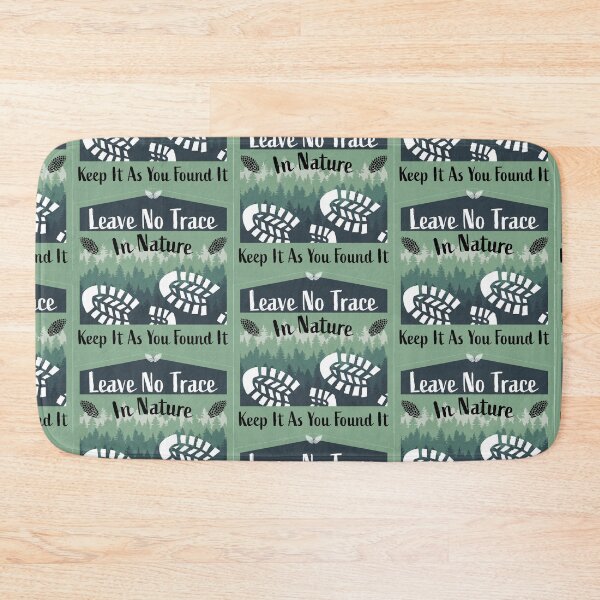 Item preview, Leave No Trace Nature Lovers - Respect Nature - Love Nature - Outdoor Hiking And Camping designed and sold by planetmarsstore.