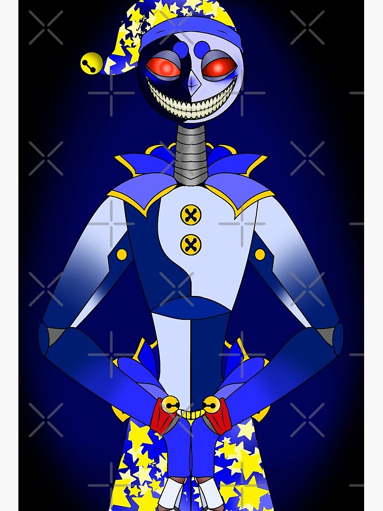 Moon Animatronic - FNAF Security Breach Art Board Print for Sale by  MtnDew3301