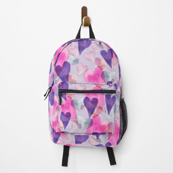 Item preview, Hearts in violet und pink designed and sold by RanitasArt.