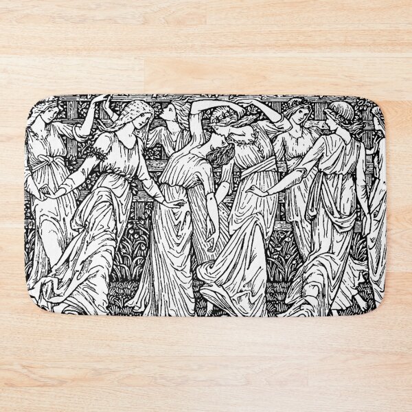Item preview, Women dancing together - Old style art designed and sold by AlexSin.