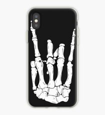 Skeleton Rocker Hand iPhone Case