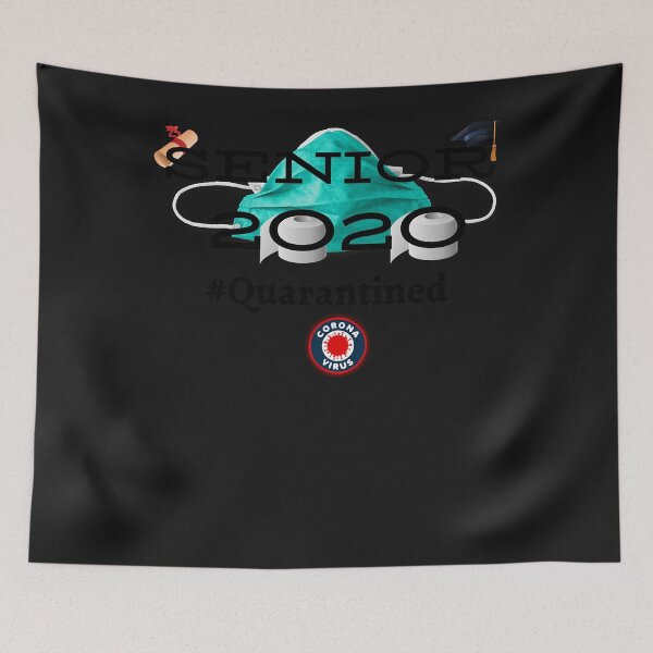 Item preview, Senior 2020 Quarantined Graduation Essential T-Shirt designed and sold by teresabounds6.