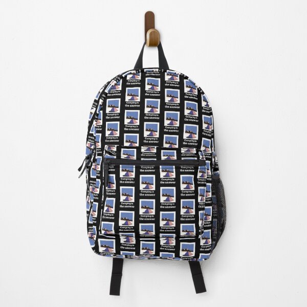 Item preview, Camping is the answer designed and sold by NoelNimmad.