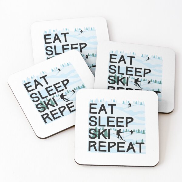 Item preview, Eat Sleep Ski Repeat designed and sold by vcent.