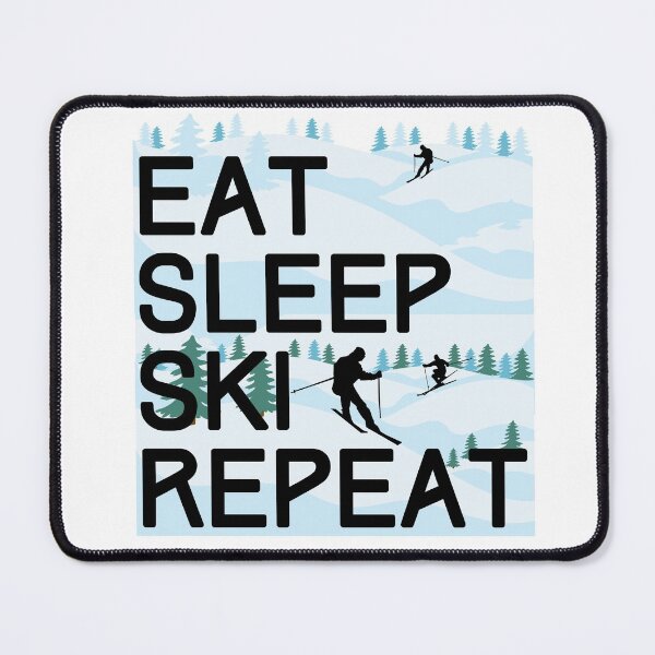 Item preview, Eat Sleep Ski Repeat designed and sold by vcent.