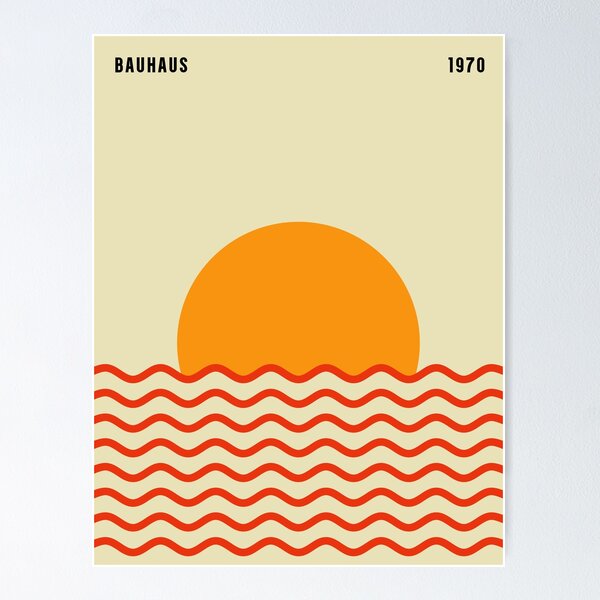 Bauhaus No.3 Poster