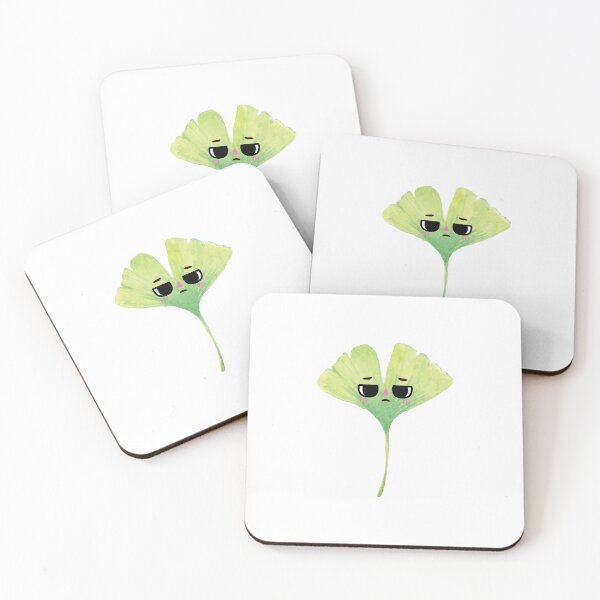 Item preview, O Ginkgo Kawaii Leaf designed and sold by bsrishika.