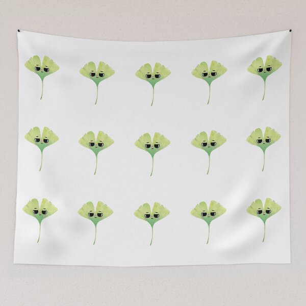 Item preview, O Ginkgo Kawaii Leaf designed and sold by bsrishika.