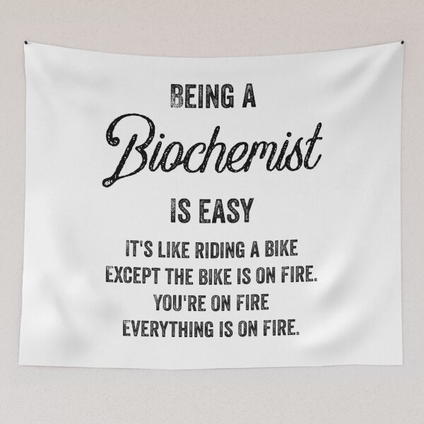 Item preview, Being a Biochemist Is Easy - Funny Biochemist Quotes Gifts For Biochemists designed and sold by ferdaousseshop.