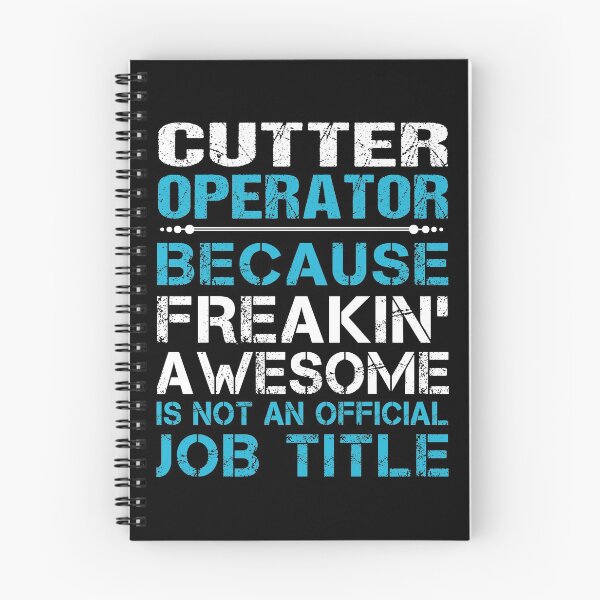 Item preview, Cutter Operator T Shirt - Freaking Awesome Job Gift Item Tee designed and sold by oetate4774.