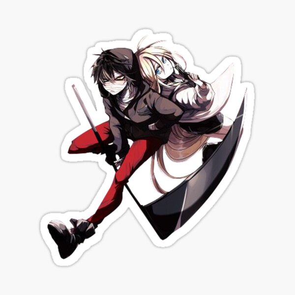 Angels of death Sticker for Sale by Littebabe