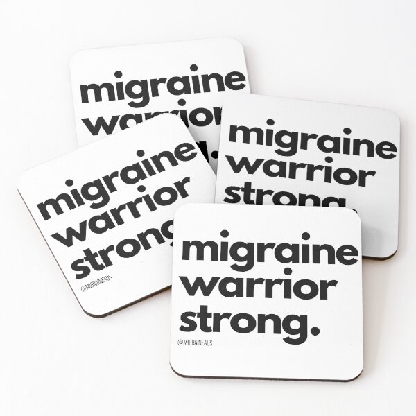 Item preview, Migraine Warrior Strong designed and sold by Migraine Australia.