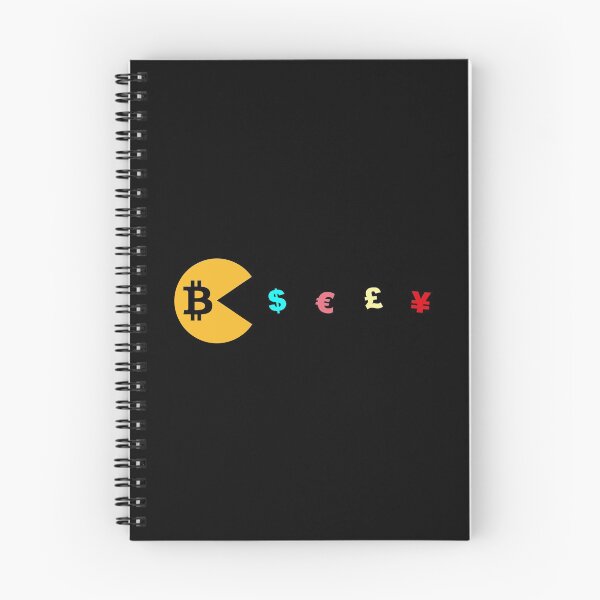 Item preview, Bitcoin Eating Currencies I Bitcoin designed and sold by Amazing Designs.