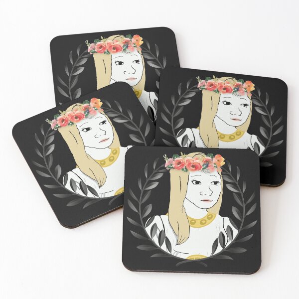 Item preview, Western Trad Girl - Flower Wreath designed and sold by wojakapparel.