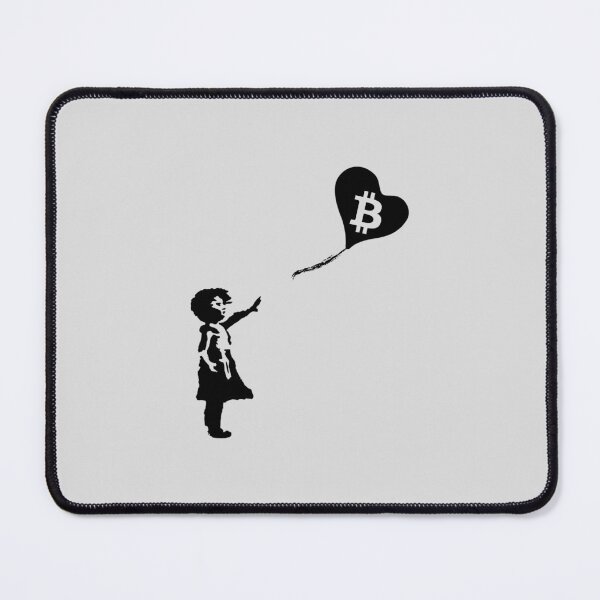 Item preview, Bitcoin Girl With Balloon I Crypto Asset Bitcoin designed and sold by Amazing Designs.
