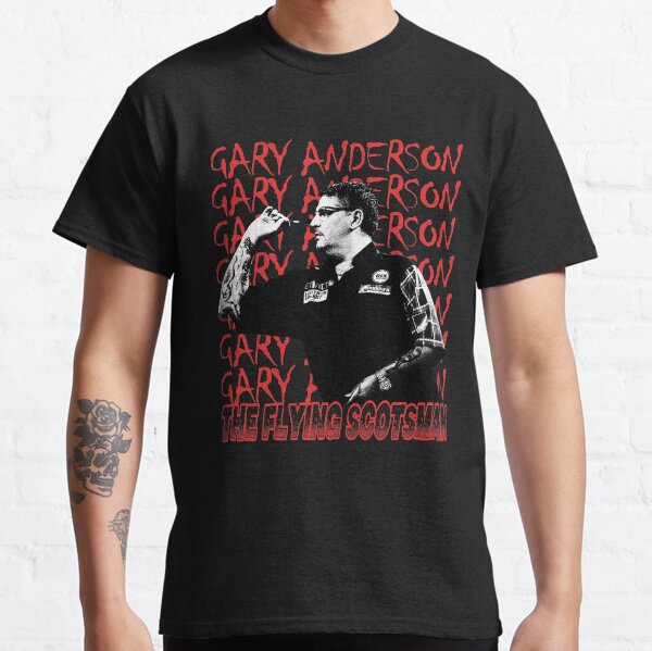 Gary Anderson, der fliegende Schotte-Kunstwerk Classic T-Shirt