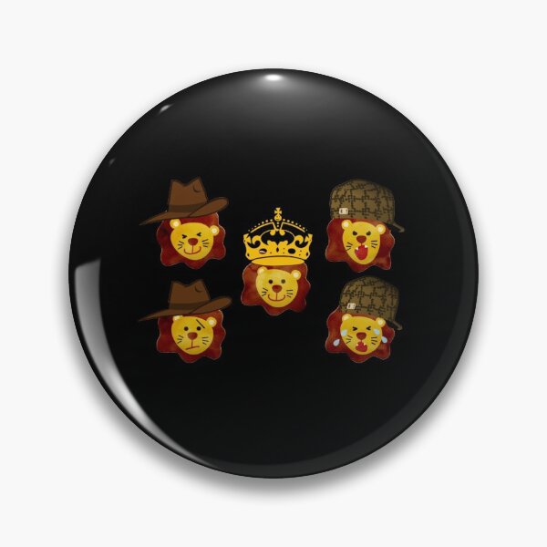 Item preview, Five lions pack, angry lion, crying lion, happy lion, lion King, king of the jungle, lion art Classi designed and sold by CristynfFiore.