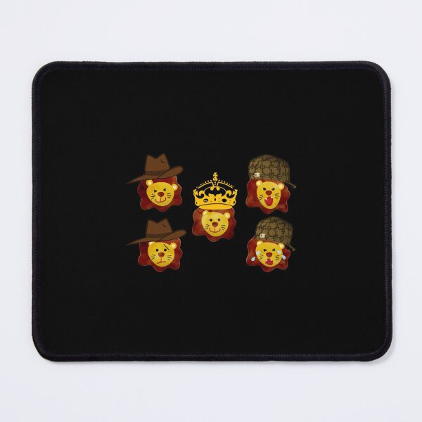 Item preview, Five lions pack, angry lion, crying lion, happy lion, lion King, king of the jungle, lion art Classi designed and sold by CristynfFiore.