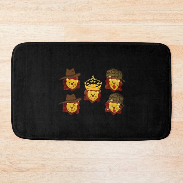 Item preview, Five lions pack, angry lion, crying lion, happy lion, lion King, king of the jungle, lion art Classi designed and sold by CristynfFiore.