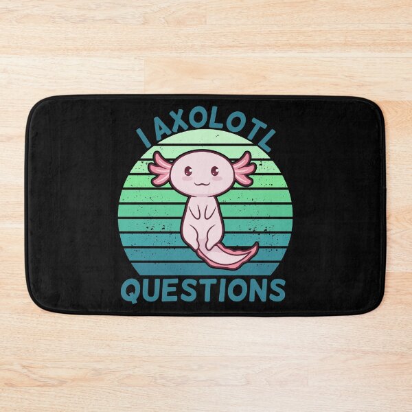 Item preview, I Axolotl Questions Cute Kawaii Salamander designed and sold by dreammerchant.