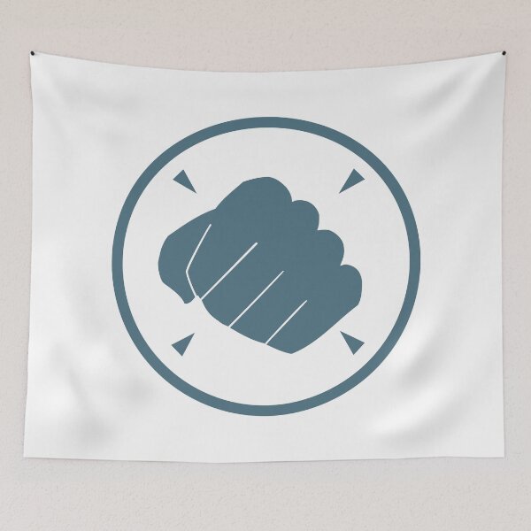 Item preview, TF2 heavy icon BLU designed and sold by Loadout.