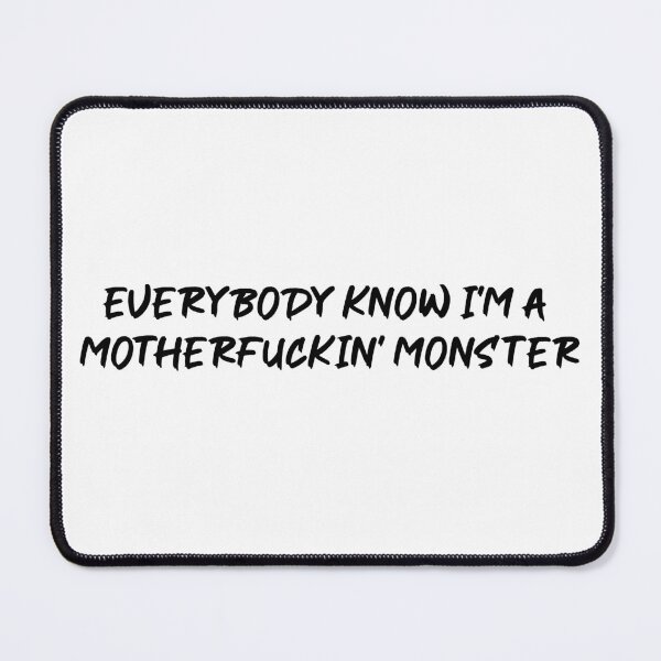 Item preview, Monster - Kanye West designed and sold by Lyrixout.