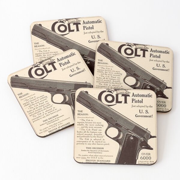 Artikelvorschau, Colt Pistole 1911 Poster entworfen und verkauft von iconic-arts.
