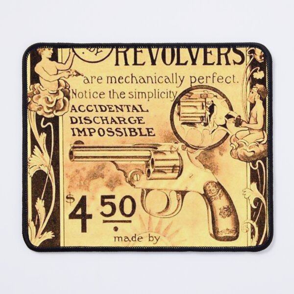 Item preview, iver johnson revolver poster designed and sold by iconic-arts.