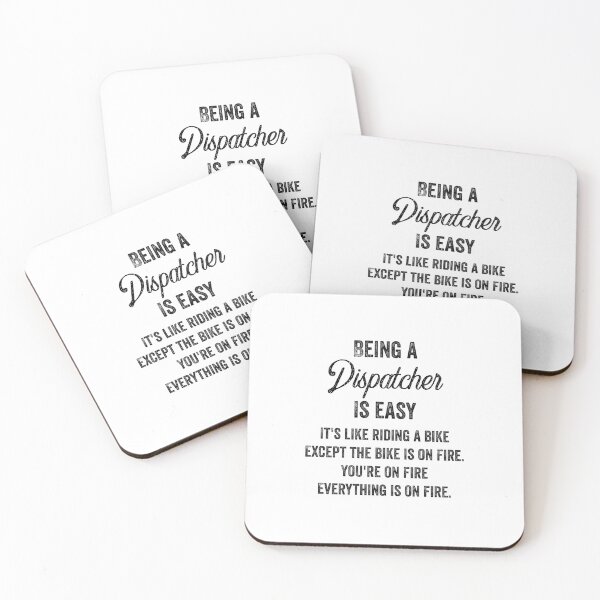 Item preview, Being a Dispatcher Is Easy - Funny Dispatcher Quotes Gifts For Dispatchers designed and sold by ferdaousseshop.