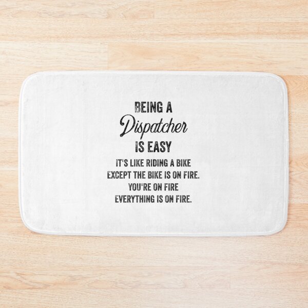 Item preview, Being a Dispatcher Is Easy - Funny Dispatcher Quotes Gifts For Dispatchers designed and sold by ferdaousseshop.