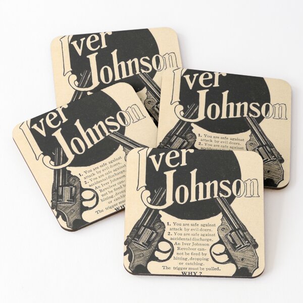 Artikelvorschau, Iver Johnson Revolverplakat entworfen und verkauft von iconic-arts.