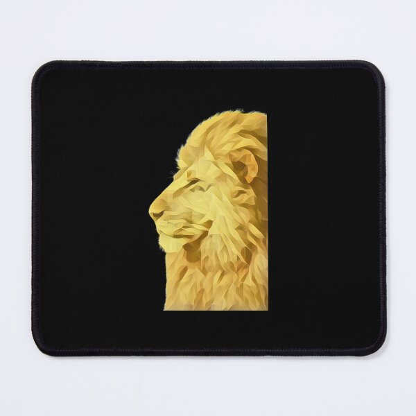 Item preview, Gold Art On Lion  Lion, king of the jungle Classic  designed and sold by CristynfFiore.