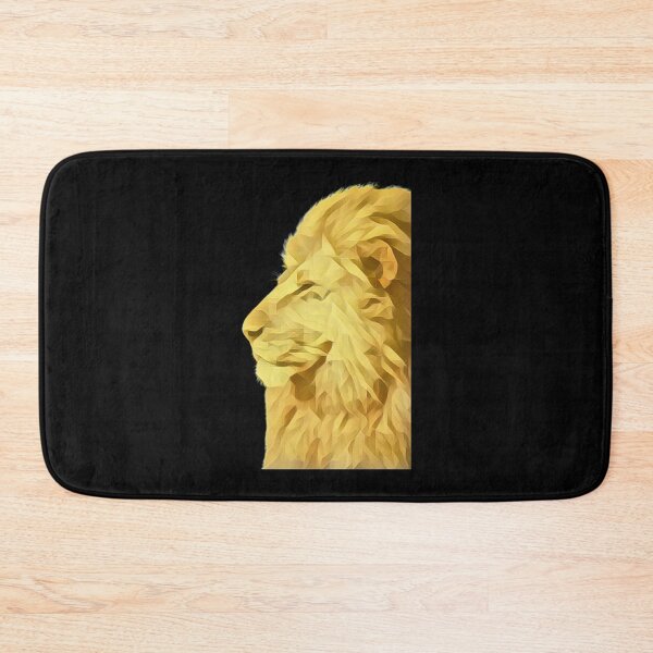 Item preview, Gold Art On Lion  Lion, king of the jungle Classic  designed and sold by CristynfFiore.