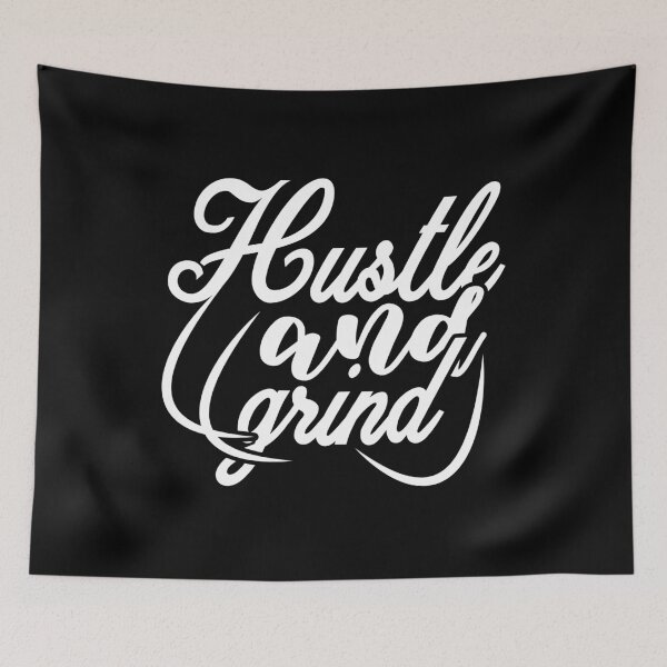Item preview, Hustle and grind designed and sold by TheBFStore.