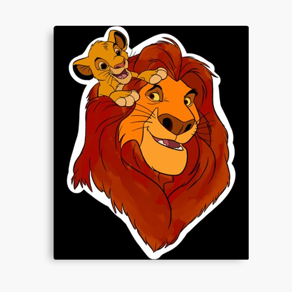 Impressions Sur Toile Sur Le Theme Mufasa Redbubble