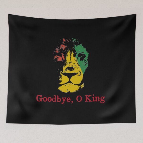 Item preview, Goodbye, O King, the natural death of Kenyan lion Scarface, Awesome gift for your friends and family designed and sold by CristynfFiore.