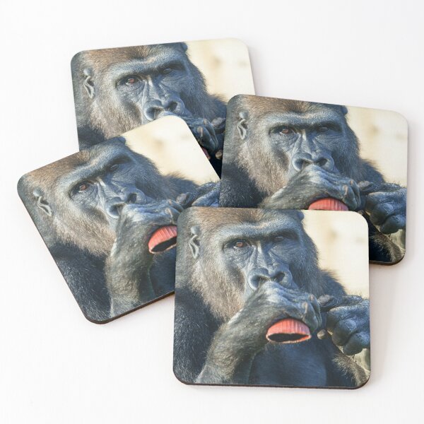 Item preview, Snacking Gorilla designed and sold by rawshutterbug.