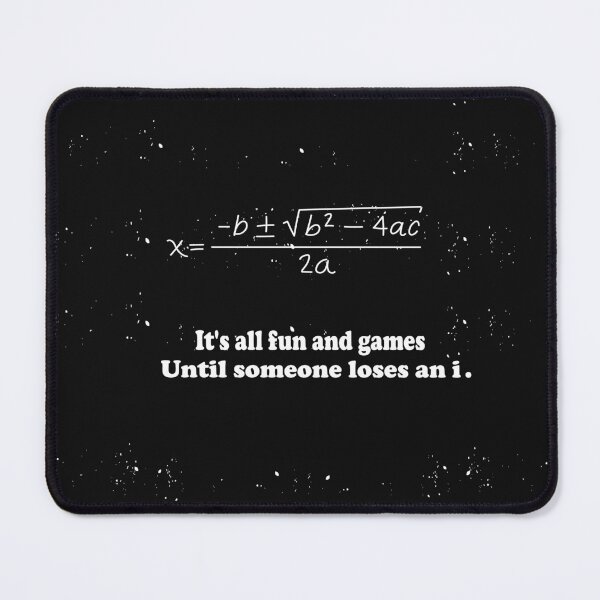 Item preview, Someone Loses An i: Funny Math lovers designed and sold by Mambahfit.