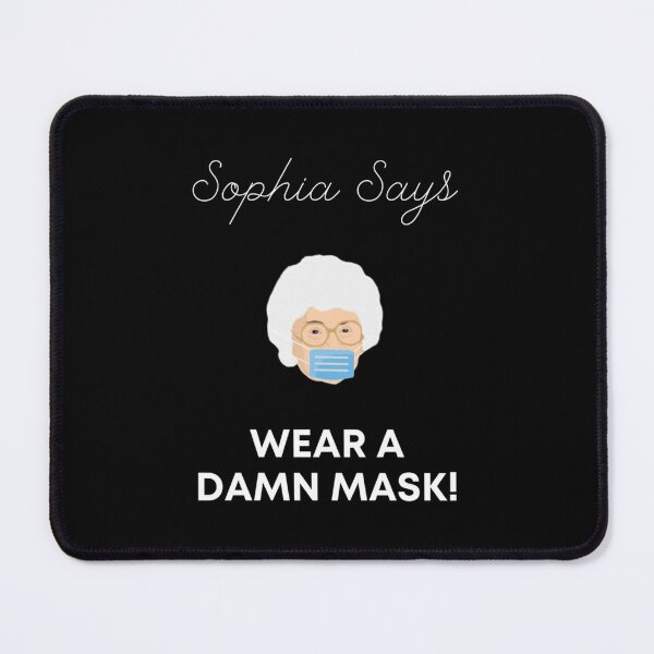 Item preview, Sophia Says Wear A Mask Classic  designed and sold by aelShannonMyers.
